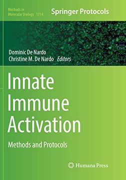 portada Innate Immune Activation: Methods and Protocols (en Inglés)