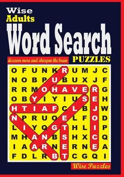 portada Wise Adults Word Search Puzzles (en Inglés)