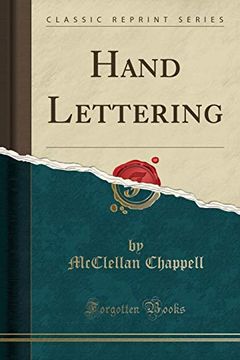 portada Hand Lettering (Classic Reprint) (in English)