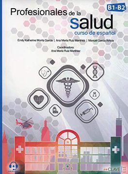 portada Profesionales de la Salud: Libro del Alumno + Cuaderno de Actividades + Audio de (in Spanish)