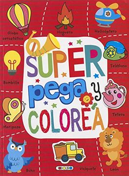 portada Super Pega y Colorea (in Galician)