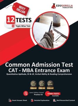 portada Cat 2023: MBA Entrance Exam - 12 Solved Topic-wise Tests (Quantitative Aptitude, DI, Logical Reasoning, Verbal Ability, Reading (en Inglés)