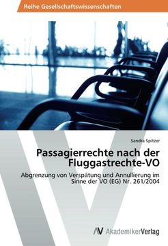portada Passagierrechte nach der Fluggastrechte-VO