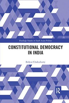 portada Constitutional Democracy in India (Routledge Studies in South Asian Politics) (en Inglés)