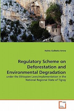 portada regulatory scheme on deforestation and environmental degradation (en Inglés)