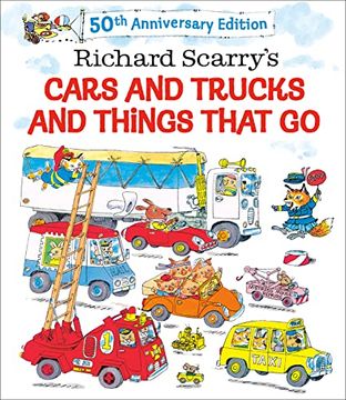 portada Richard Scarry's Cars and Trucks and Things That go: 50Th Anniversary Edition (en Inglés)