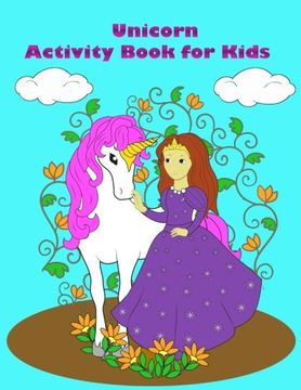 portada Unicorn Activity Book for Kids (en Inglés)