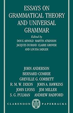 portada Essays on Grammatical Theory and Universal Grammar (Clarendon Paperbacks) (en Inglés)