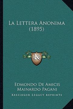 portada La Lettera Anonima (1895) (in Italian)