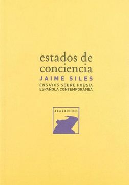 portada Estados de Conciencia: Ensayos Sobre Poesía Española Contemporánea