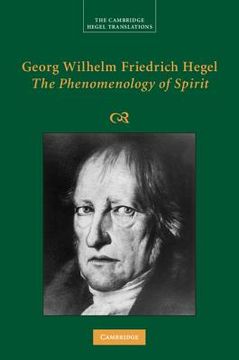 portada Georg Wilhelm Friedrich Hegel: The Phenomenology Of Spirit (cambridge Hegel Translations)