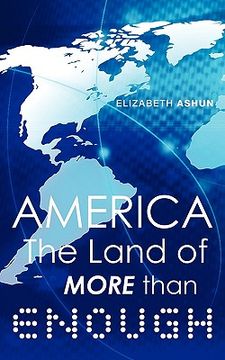 portada america the land of more than enough (en Inglés)