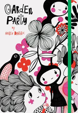 portada Garden Party: (Nature Themed Whimsical Book for Girls and Women, Beautiful Illustration and Quote Book) (in English)