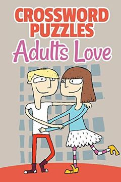 portada Crossword Puzzles Adults Love (en Inglés)