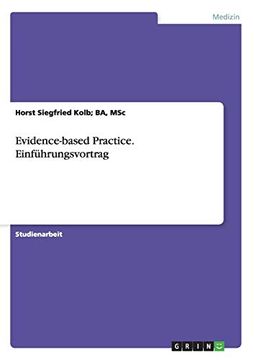 portada Evidence-Based Practice. Einführungsvortrag (in German)