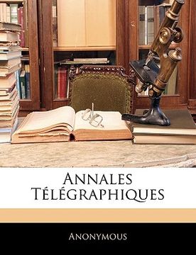 portada Annales Télégraphiques (en Francés)