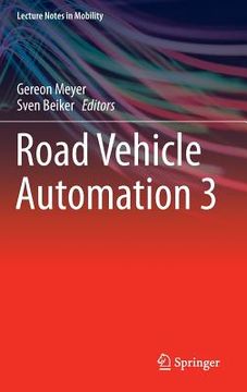 portada Road Vehicle Automation 3 (en Inglés)