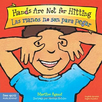 portada hands are not for hitting / las manos no son para pegar (in Spanish)