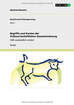 portada Begriffe und Konten der Volkswirtschaftlichen Gesamtrechnung