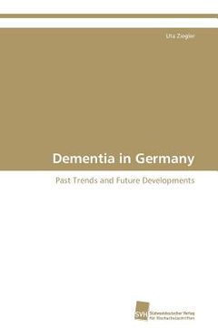 portada dementia in germany (en Inglés)