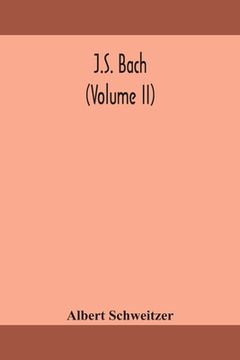 portada J.S. Bach (Volume II) (en Inglés)