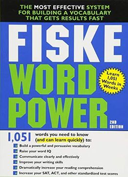 portada Fiske Wordpower: The Most Effective System For Building A Vocabulary That Gets Results Fast (en Inglés)