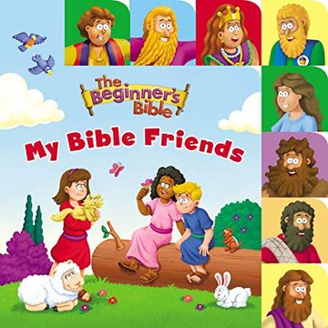 portada The Beginner's Bible my Bible Friends: A Point and Learn Tabbed Board Book (en Inglés)