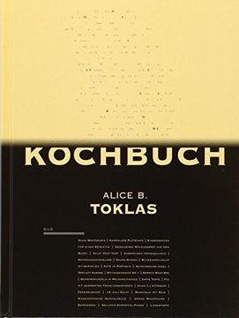 portada Das Alice b. Toklas Kochbuch (in German)