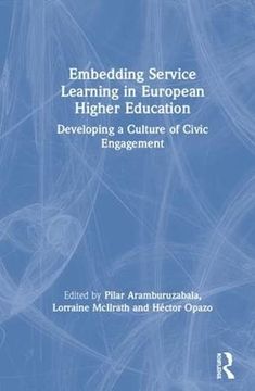 portada Embedding Service Learning in European Higher Education: Developing a Culture of Civic Engagement (in English)