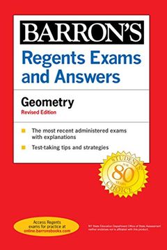 portada Regents Exams and Answers Geometry Revised Edition (en Inglés)