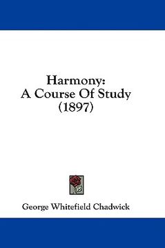 portada harmony: a course of study (1897) (en Inglés)