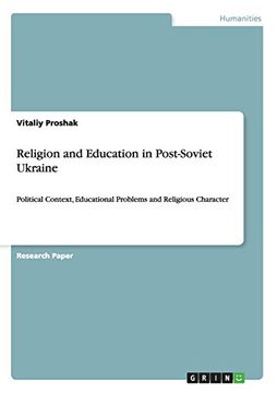 portada Religion and Education in Post-Soviet Ukraine