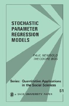 portada stochastic parameter regression models (in English)