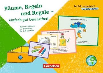 portada Perfekt Organisiert im Kita-Alltag / Räume, Regeln und Regale - Einfach gut Beschriftet! (en Alemán)