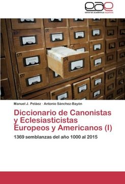 portada Diccionario de Canonistas y Eclesiasticistas Europeos y Americanos (i)