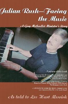 portada julian rush--facing the music: a gay methodist minister's story (in English)