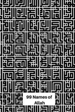 portada 99 Names of Allah: Geometric Calligraphy of Allah's Names