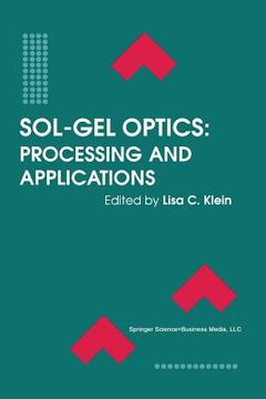 portada Sol-Gel Optics: Processing and Applications (en Inglés)