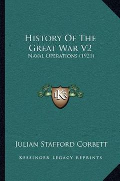 portada history of the great war v2: naval operations (1921) (in English)
