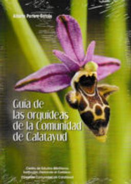 portada GUIA DE LAS ORQUIDEAS DE LA COMUNIDAD DE CALATAYUD (En papel)