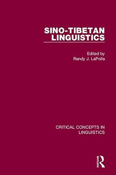 portada Sino-Tibetan Linguistics (Critical Concepts in Linguistics) (en Inglés)