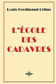 portada L'école des Cadavres (in French)