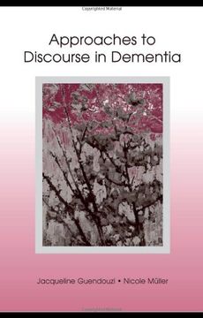 portada Approaches to Discourse in Dementia (en Inglés)