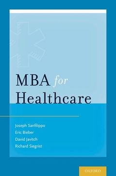 portada Mba for Healthcare (en Inglés)