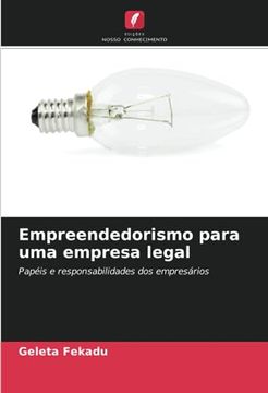 portada Empreendedorismo Para uma Empresa Legal
