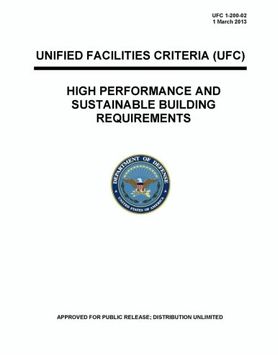 portada UFC 1-200-02 High Performance and Sustainable Building Requirements