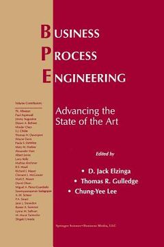 portada Business Process Engineering: Advancing the State of the Art (en Inglés)