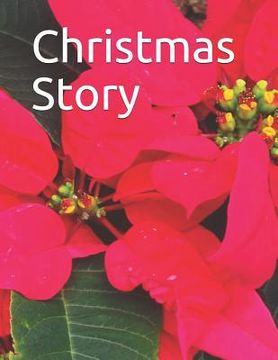 portada Christmas Story: Senior reader study bible readings in extra-large print for memory care