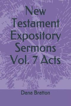 portada New Testament Expository Sermons Vol. 7 Acts (en Inglés)
