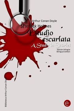 portada Estudio en escarlata/A Study in Scarlet: Edición bilingüe/Bilingual edition